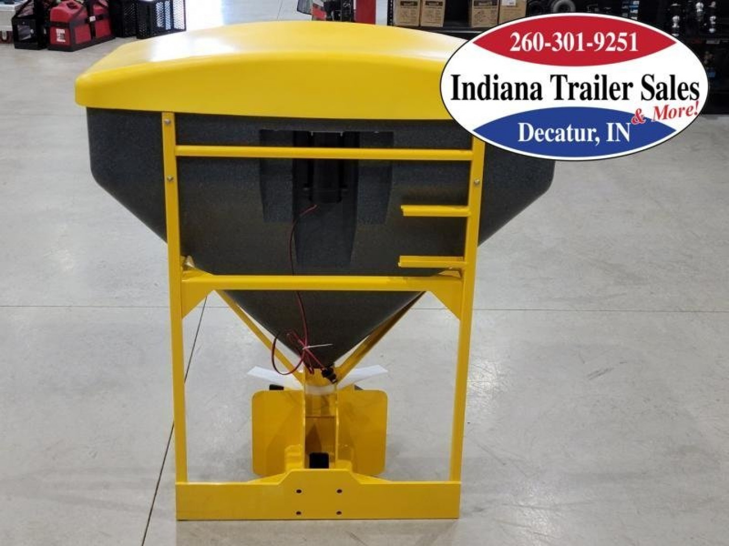 New 2023 SNO-WAY SW99100550 - 9 - CU. FT. TAILGATE Salt Spreader