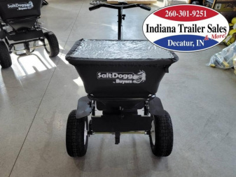 New 2024 BUYERS SaltDogg Bulk Salt Walk Behind Broadcast Spreader Salt Spreader