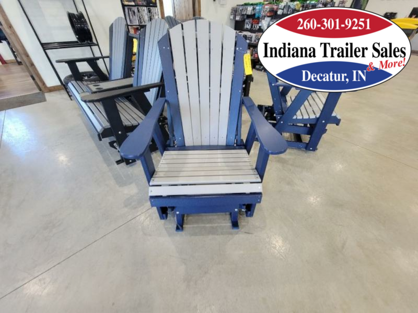 New Poly Furniture 2ft Glider - Adirondack
