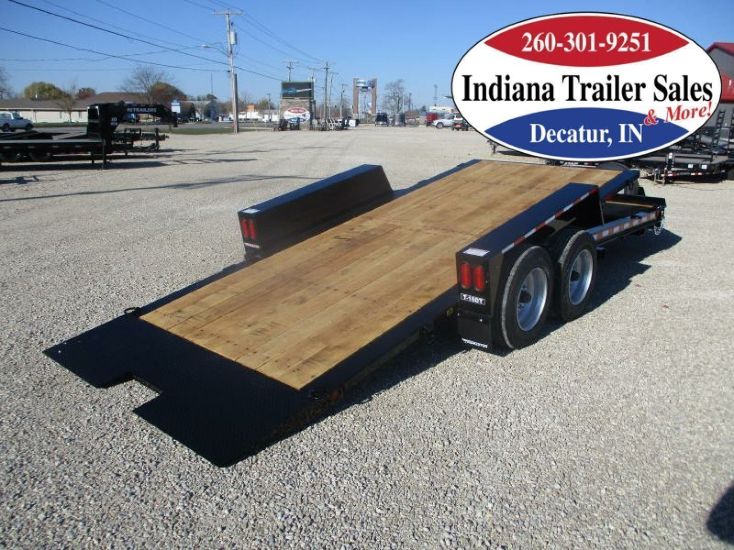 New 2024 Towmaster Trailers 82x20 T-16DT Equipment Trailer - Tilt