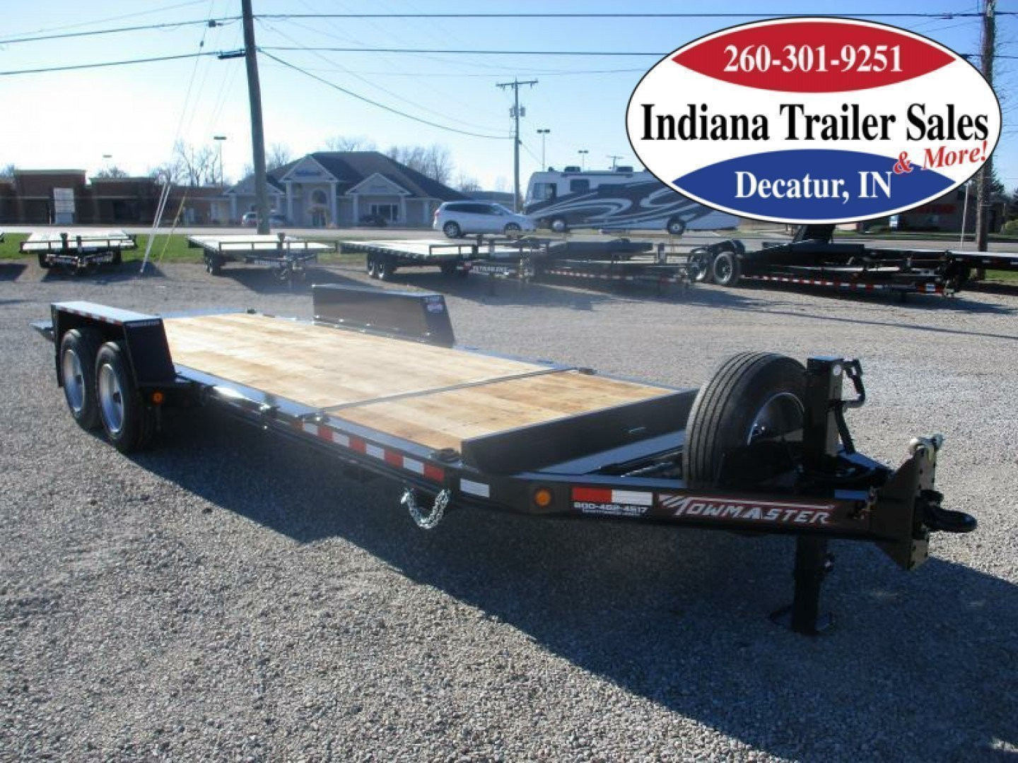 New 2024 Towmaster Trailers 82x20 T-16DT Equipment Trailer - Tilt