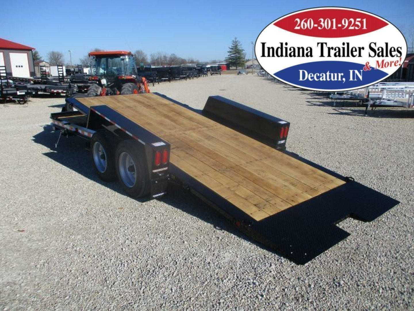 New 2024 Towmaster Trailers 82x20 T-16DT Equipment Trailer - Tilt