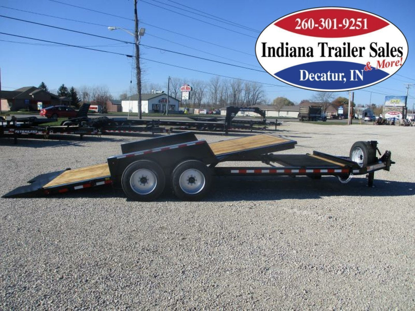 New 2024 Towmaster Trailers 82x20 T-16DT Equipment Trailer - Tilt