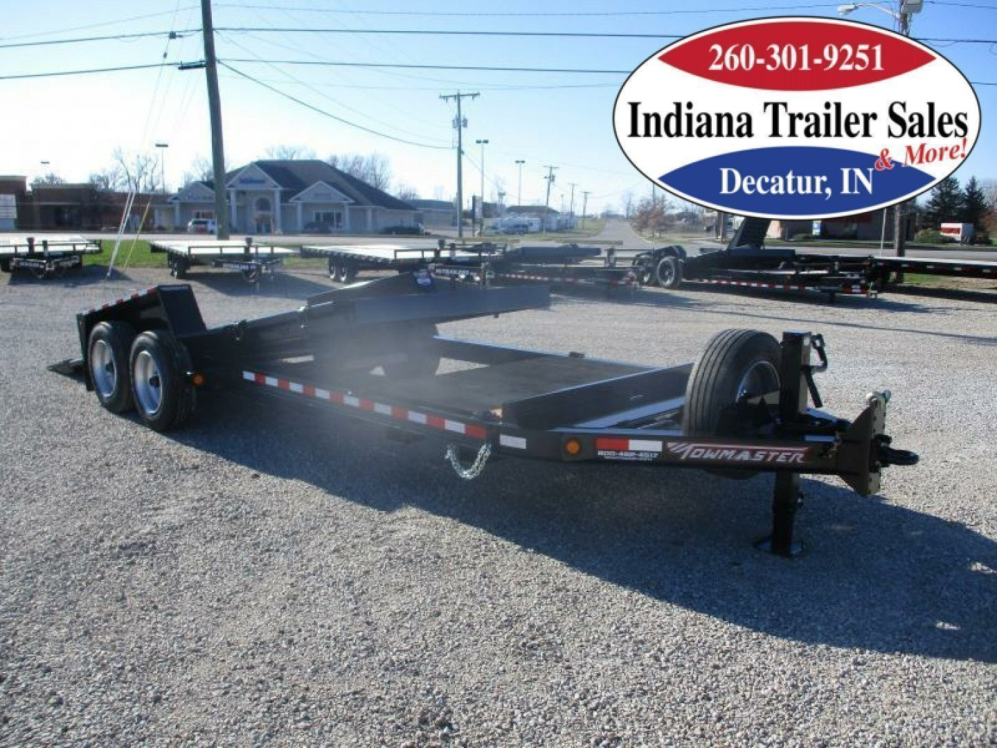 New 2024 Towmaster Trailers 82x20 T-16DT Equipment Trailer - Tilt