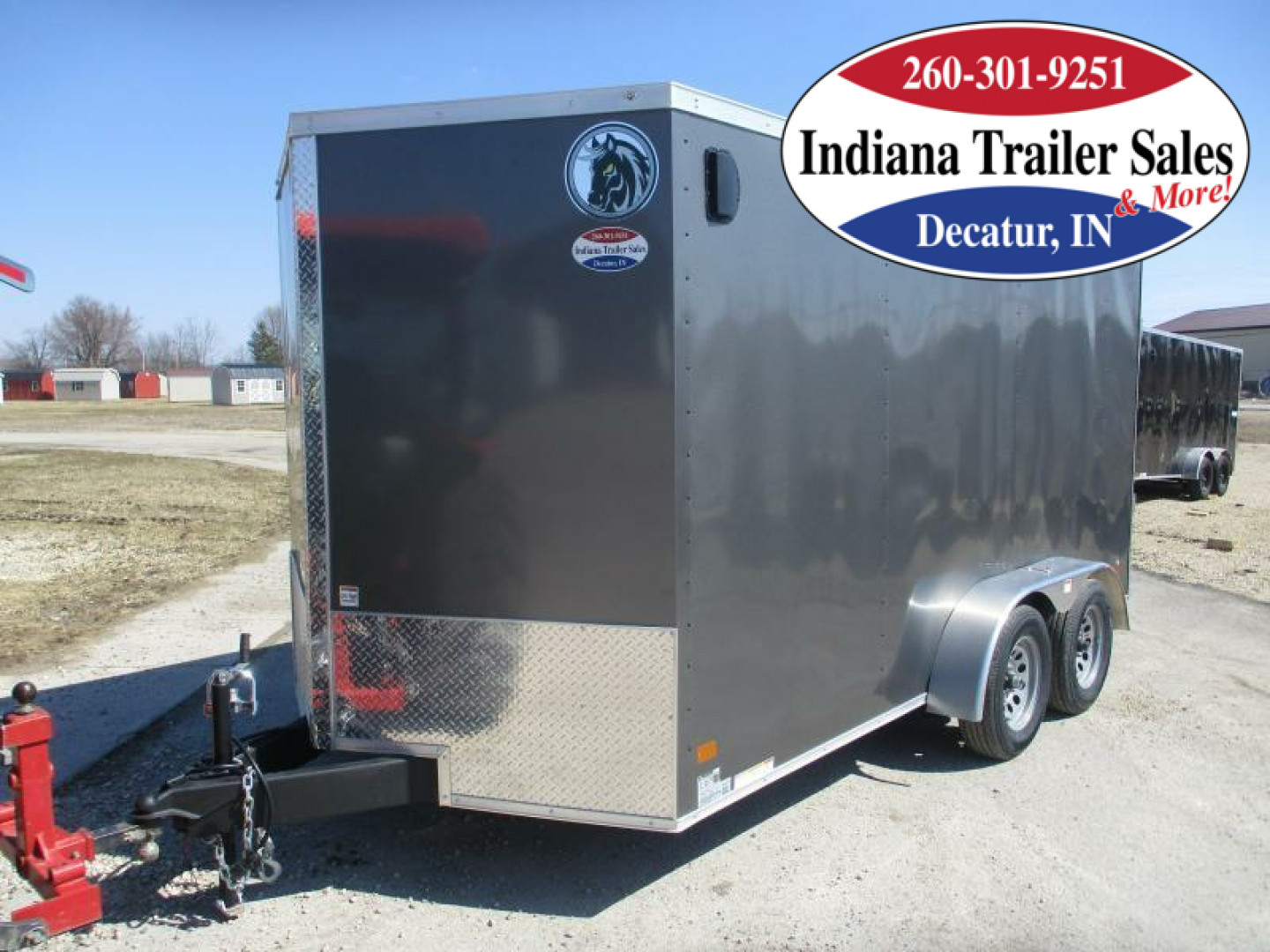 7×14 Enclosed Cargo Trailer photo 2