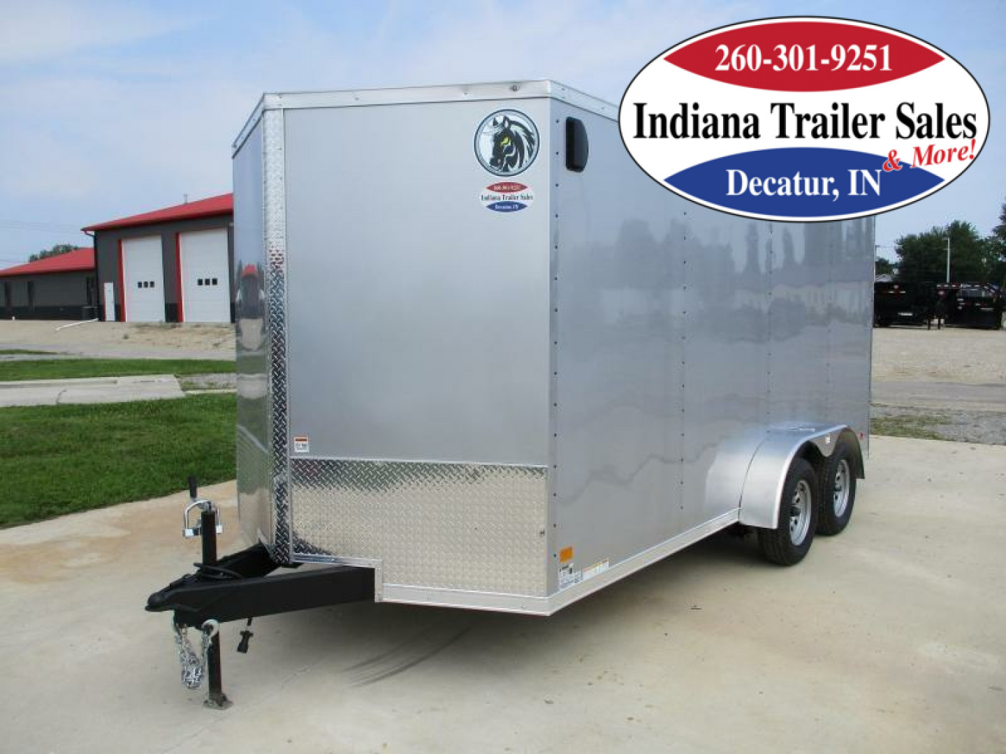 7×16 Enclosed Cargo Trailer photo 2