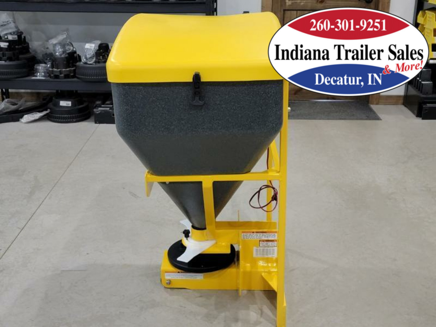 New SNO-WAY SW99100550 - 9 - CU. FT. TAILGATE Salt Spreader