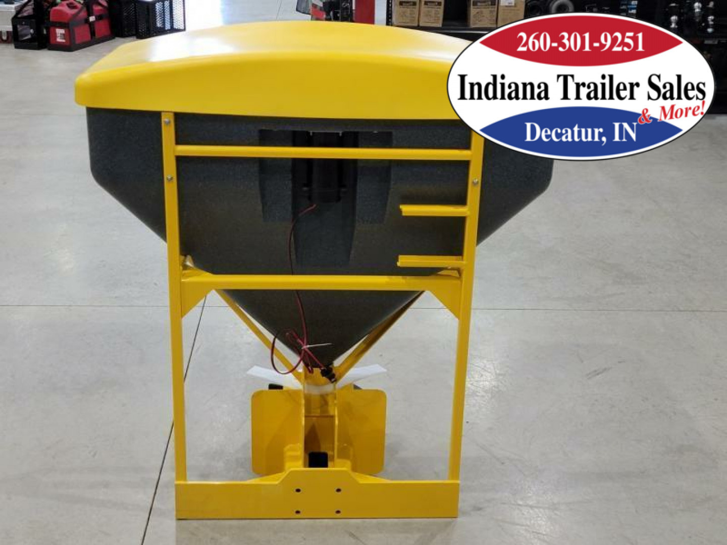 New SNO-WAY SW99100550 - 9 - CU. FT. TAILGATE Salt Spreader