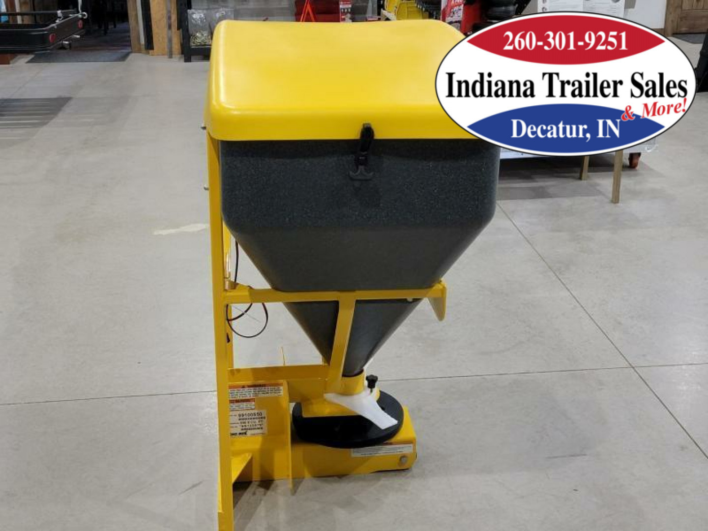 New SNO-WAY SW99100550 - 9 - CU. FT. TAILGATE Salt Spreader