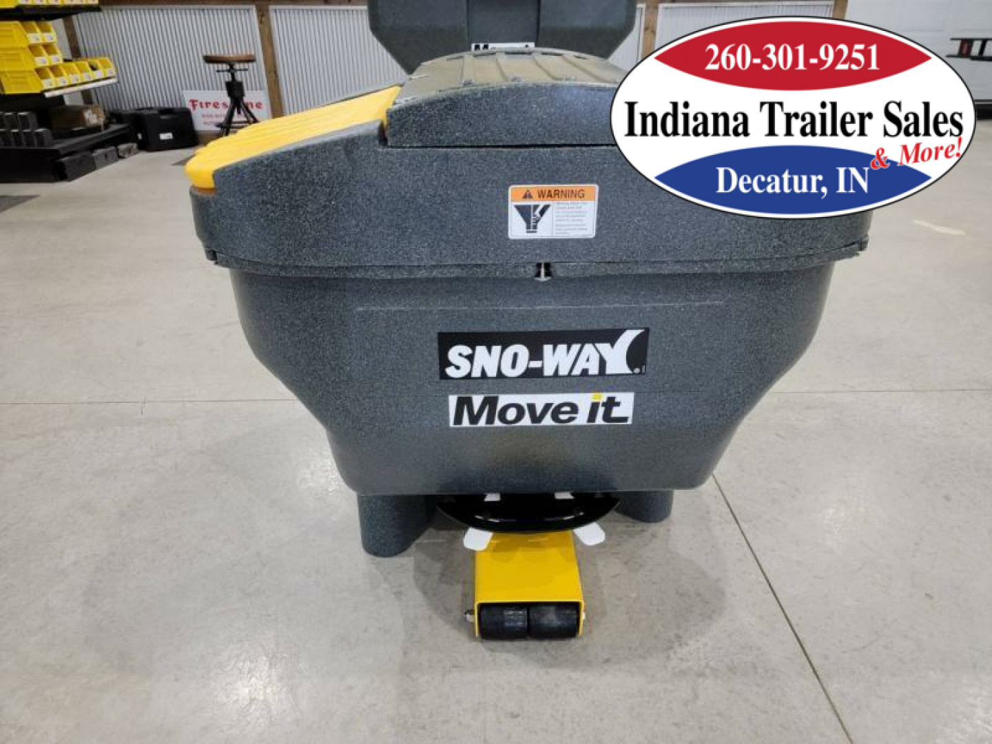 New SNO-WAY SW99101021 - 4 - CU. FT. TAILGATE Salt Spreader