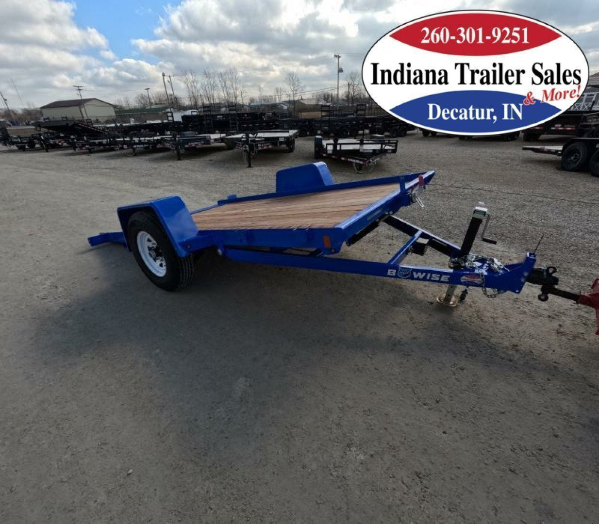 New 2024 Bwise 80x12 T712-6 Tilt Trailer