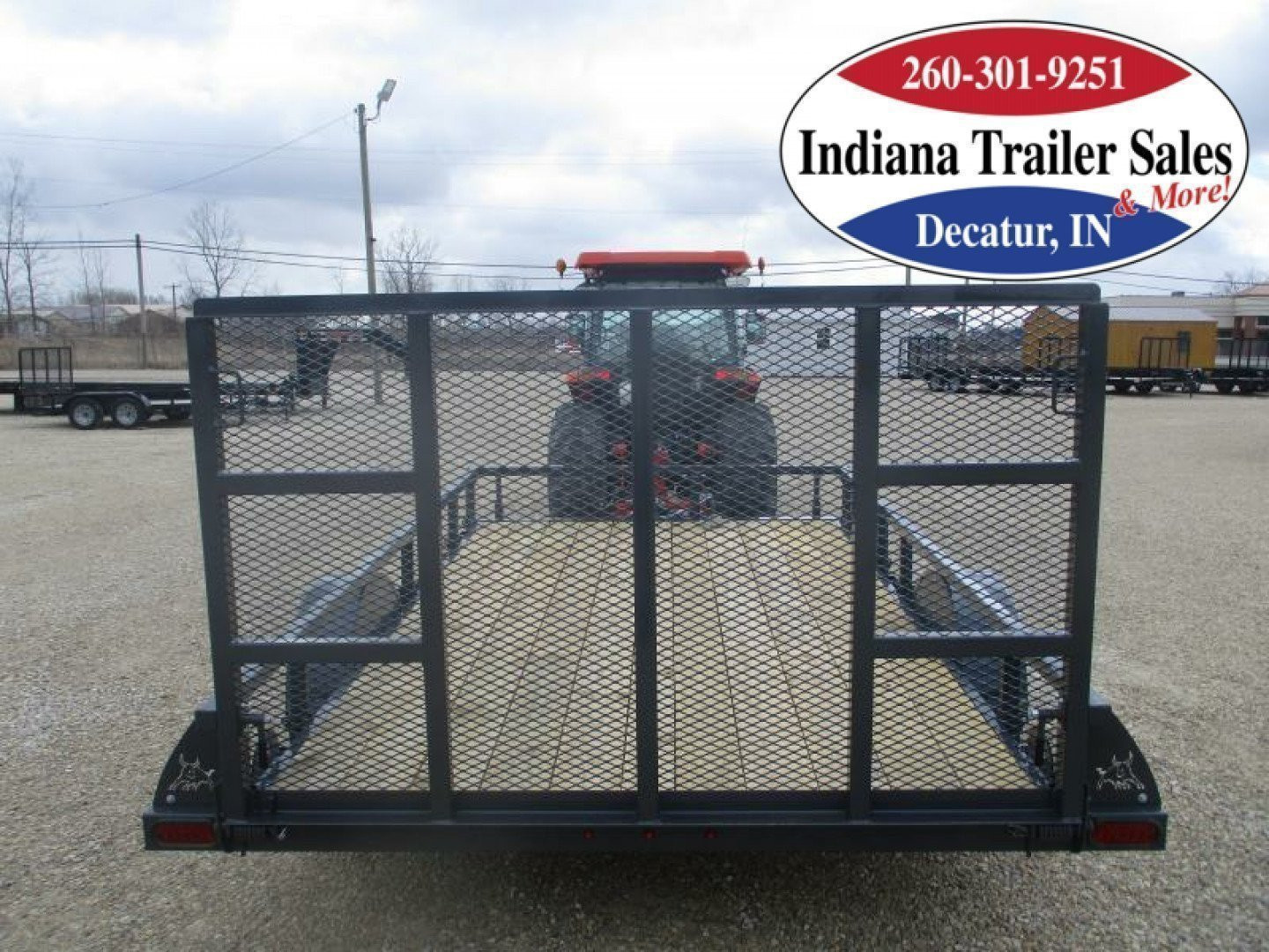 New 2024 Iron Bull 83x12 UTB8312031 Utility Trailer
