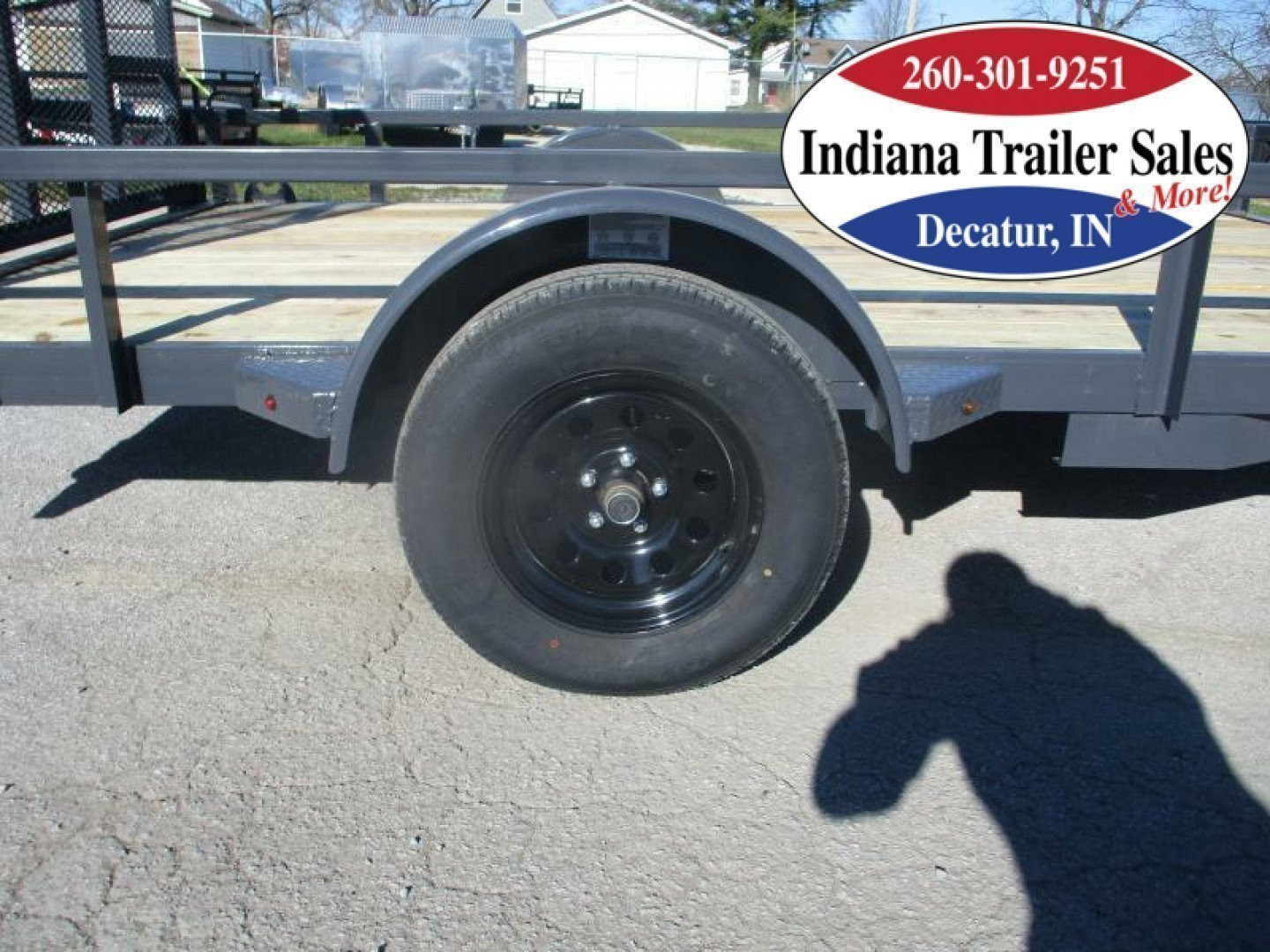 New 2024 Iron Bull 83x12 UTB8312031 Utility Trailer
