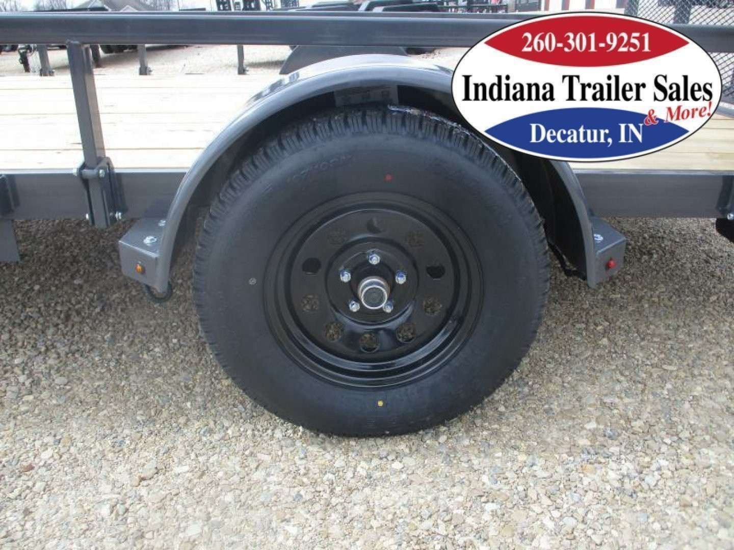 New 2024 Iron Bull 83x12 UTB8312031 Utility Trailer