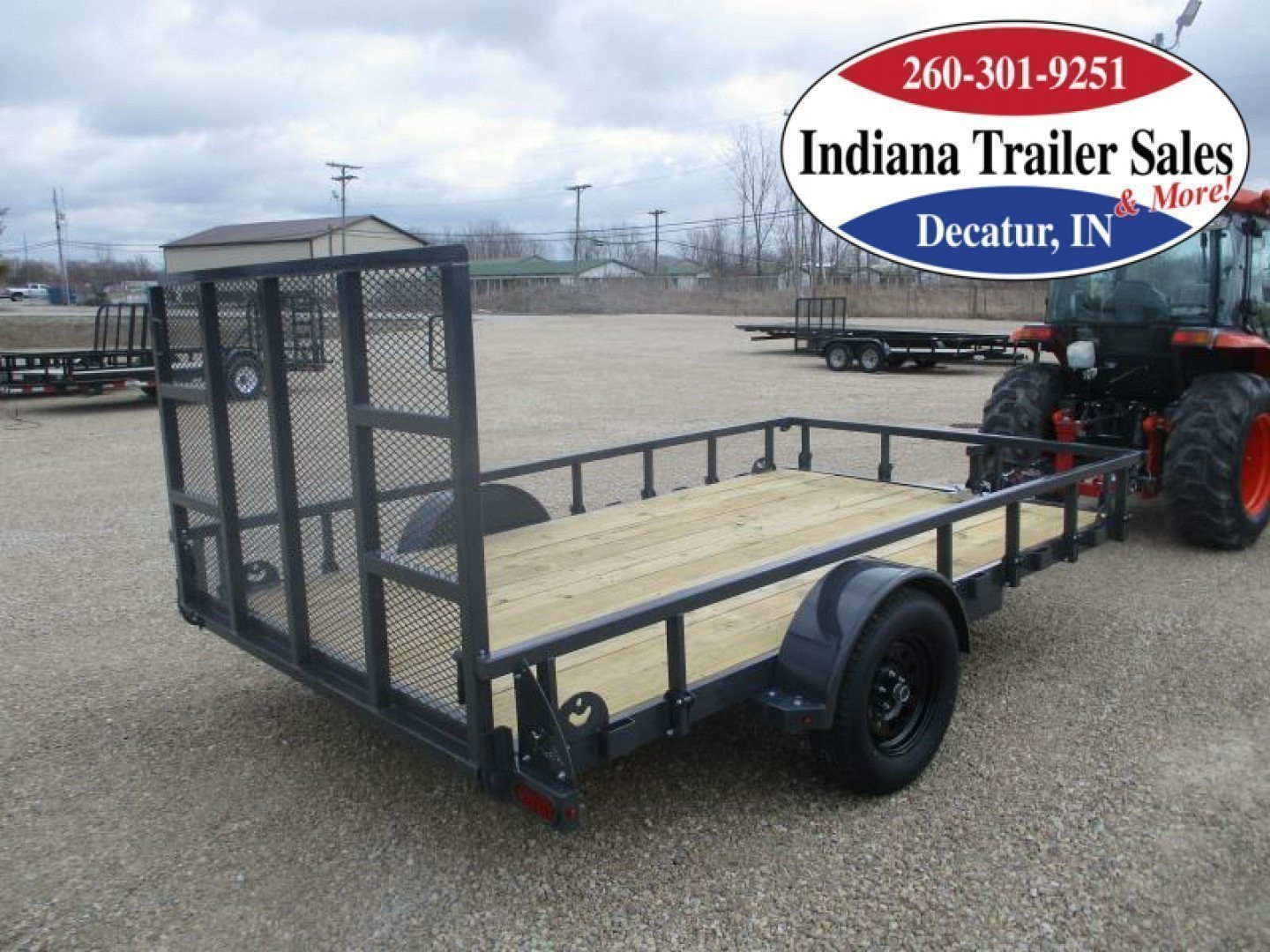 New 2024 Iron Bull 83x12 UTB8312031 Utility Trailer