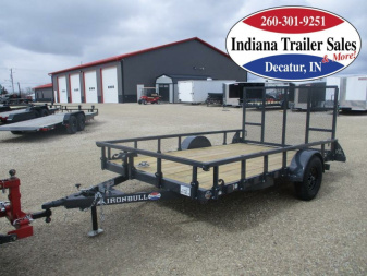 New 2024 Iron Bull 83x12 UTB8312031 Utility Trailer
