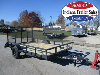 New 2024 Iron Bull 83x12 UTB8312031 Utility Trailer