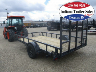 New 2024 Iron Bull 83x12 UTB8312031 Utility Trailer