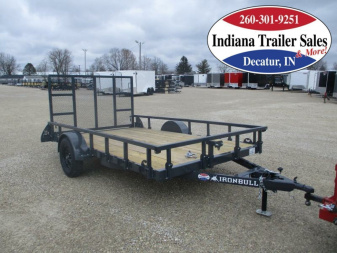 New 2024 Iron Bull 83x12 UTB8312031 Utility Trailer