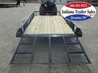 New 2024 Iron Bull 83x12 UTB8312031 Utility Trailer