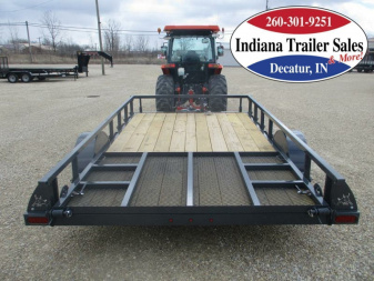 New 2024 Iron Bull 83x12 UTB8312031 Utility Trailer