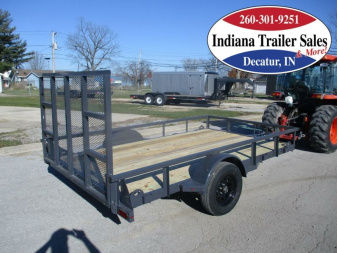 New 2024 Iron Bull 83x12 UTB8312031 Utility Trailer