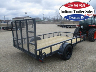 New 2024 Iron Bull 83x12 UTB8312031 Utility Trailer