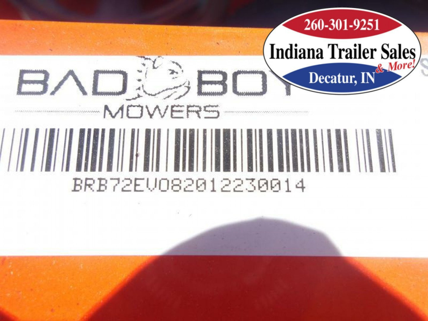 New Bad Boy REBEL BRB72EVO820 Lawn Mowers