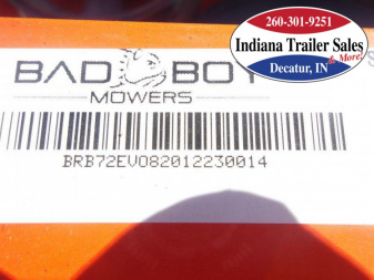 New Bad Boy REBEL BRB72EVO820 Lawn Mowers
