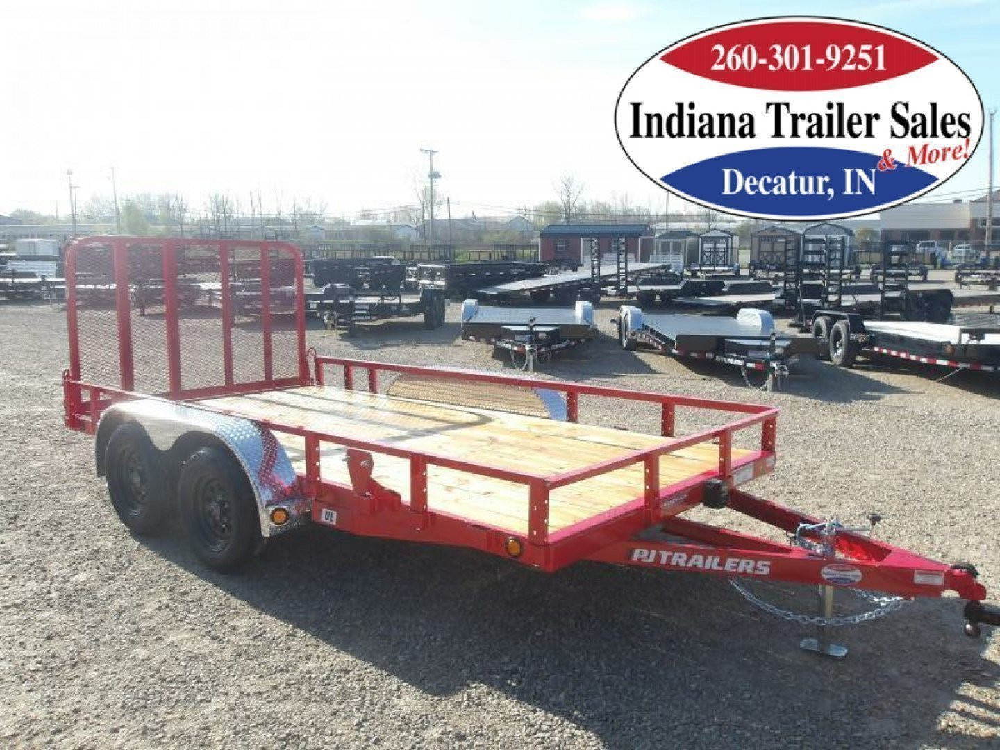 New 2024 PJ Trailers 83x14 UL142 Utility Trailer