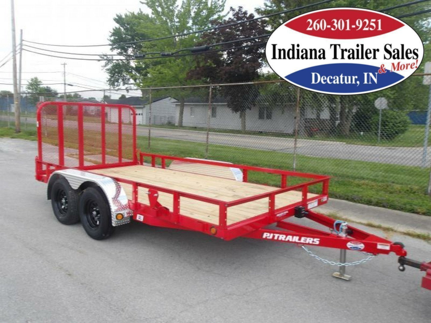 New 2024 PJ Trailers 83x14 UL142 Utility Trailer