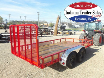 New 2024 PJ Trailers 83x14 UL142 Utility Trailer