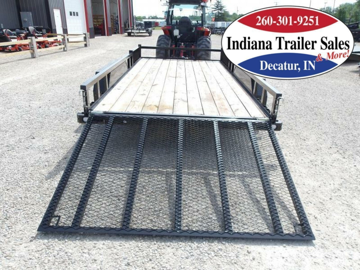 New 2024 Doolittle Trailer Mfg 84x16 UT84X167K Utility Trailer