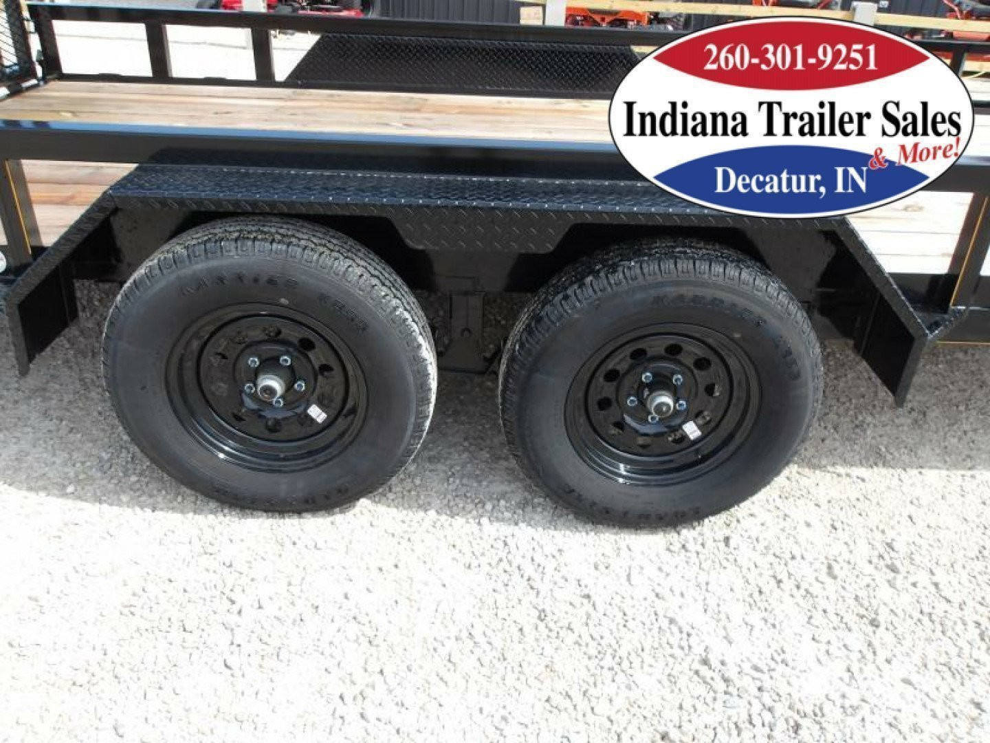 New 2024 Doolittle Trailer Mfg 84x16 UT84X167K Utility Trailer
