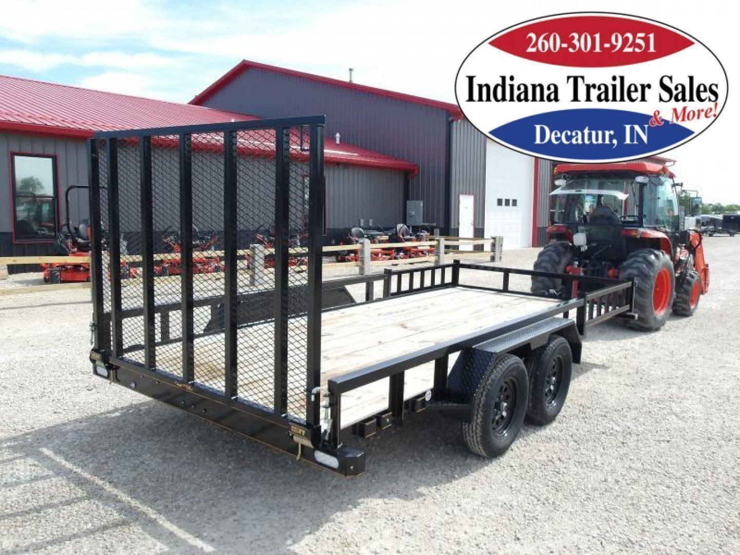 New 2024 Doolittle Trailer Mfg 84x16 UT84X167K Utility Trailer