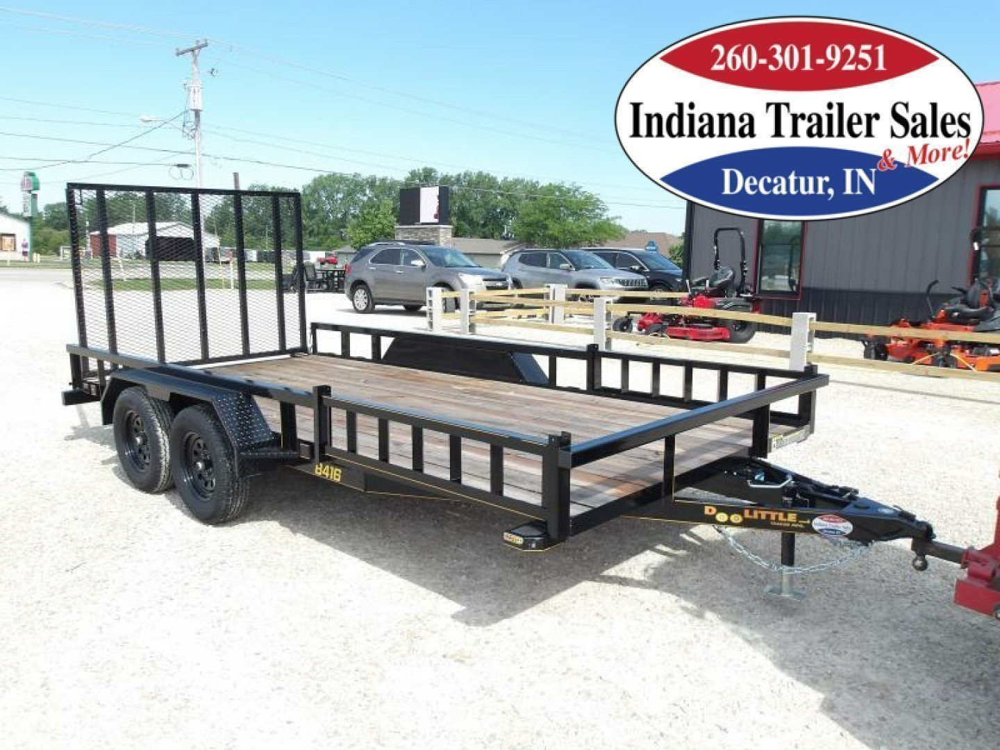 New 2024 Doolittle Trailer Mfg 84x16 UT84X167K Utility Trailer