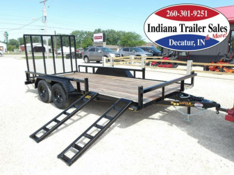 New 2024 Doolittle Trailer Mfg 84x16 UT84X167K Utility Trailer