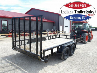 New 2024 Doolittle Trailer Mfg 84x16 UT84X167K Utility Trailer