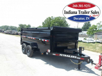 New 2025 PJ Trailers 83x14 DM142 Dump Trailer