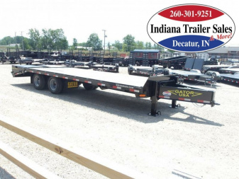 New 2024 Gatormade Trailers 102x25 20+5 Pintle 22K Deckover Trailer