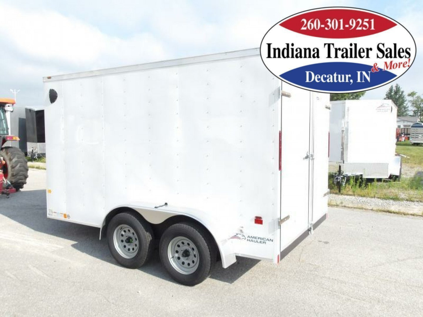 New 2025 American Hauler 7x12 AR712TA2-D Cargo / Enclosed Trailer