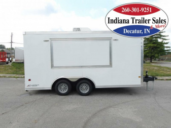 New 2025 American Hauler 8.5x16 EAHD8516TA2 Custom Vending/Concession Trailer