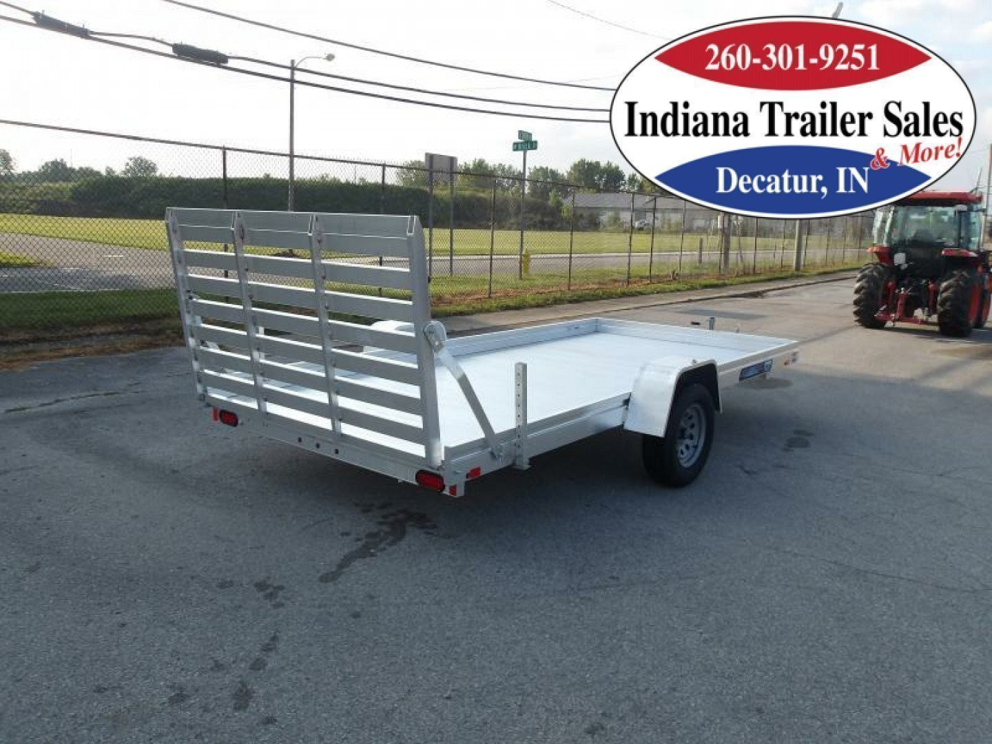 New 2025 Aluma 7814ES-A Utility Trailer