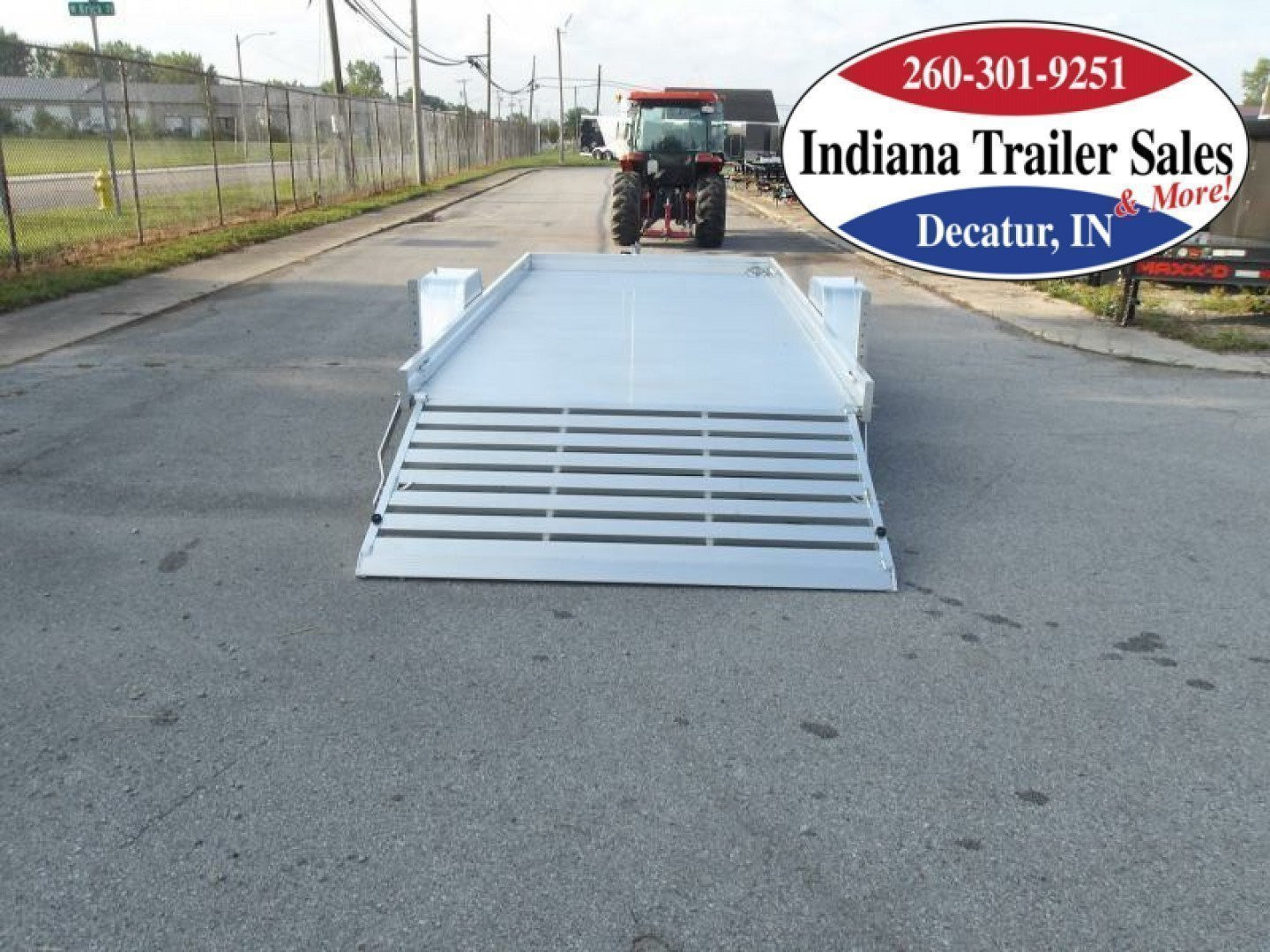 New 2025 Aluma 7814ES-A Utility Trailer