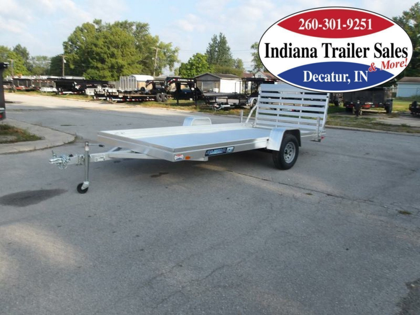 New 2025 Aluma 7814ES-A Utility Trailer