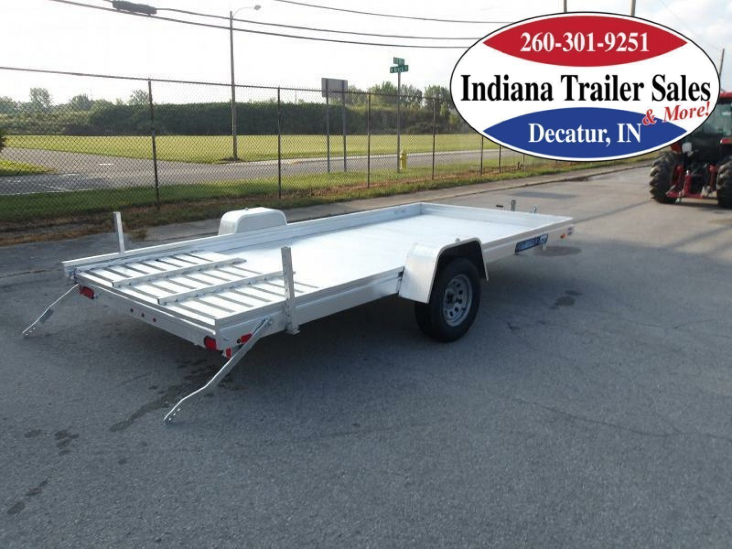 New 2025 Aluma 7814ES-A Utility Trailer