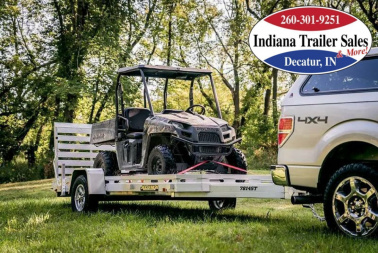 New 2025 Aluma 7814ES-A Utility Trailer