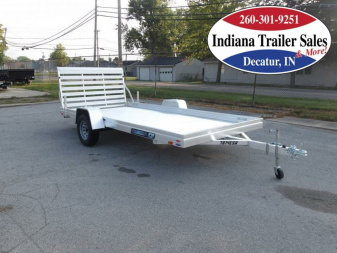 New 2025 Aluma 7814ES-A Utility Trailer