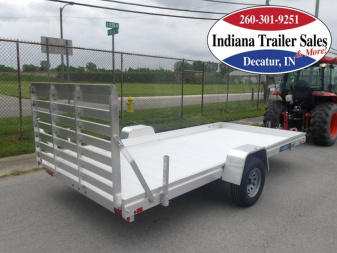 New 2025 Aluma 7814ES-A Utility Trailer