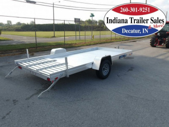 New 2025 Aluma 7814ES-A Utility Trailer
